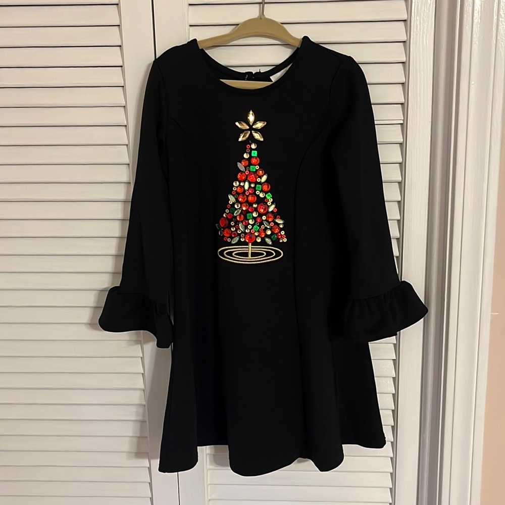 Sparkly Christmas Tree Dress